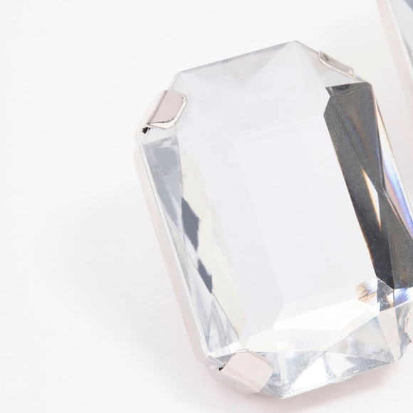 Lovisa large gem statement earrings - Picture 2 of 4